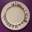 Assiette &laquo;&nbsp;New York&nbsp;&raquo;