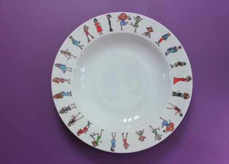 Plat creux I Love Shopping
