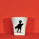 Tasse café &laquo;&nbsp;surfeur&nbsp;&raquo;