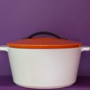 Cocotte ronde Révolution orange