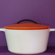 Cocotte ronde Révolution orange