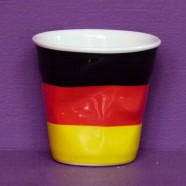 Tasse froissée Flag Allemagne