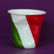 Tasse froissée Flag Italie