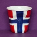 Tasse froissée Norvège