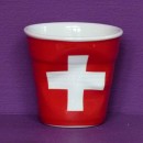Tasse froissée Flag Suisse