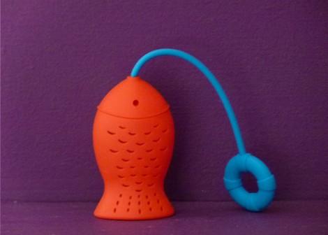 Infuseur silicone Poisson rouge Infuseur silicone Poisson rouge
