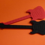Spatule Guitare Noire PM