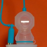 Infuseur à thé Scaphandrier bleu