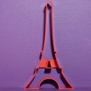 Tour Eiffel emporte pièce