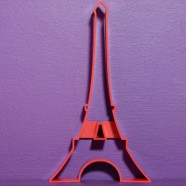 Tour Eiffel emporte pièce
