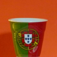 Tasse froissée Flag Portugal par Revol