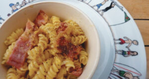 pates carbonara assiette family surf