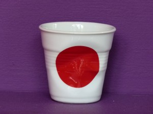 tasse café Flag Japon par Béatrice Pène et Revol