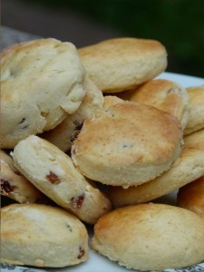 recette scones nature et raisins