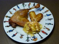 assiette canard