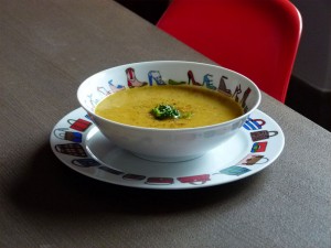 soupe assiette escarpins