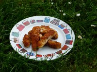 nuggets-poulet-maison-assiette-tongs