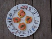 assiette surf blinis maison sur assiette family surf de beatrice pene