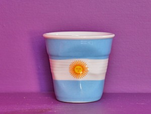 tasse argentine REVOL collection falg by beatrice pene tasse en porcelaine made in france