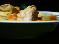 LA BLANQUETTE DE VEAU AU GINGEMBRE PAR ASSIETTES ET GOURMANDISES