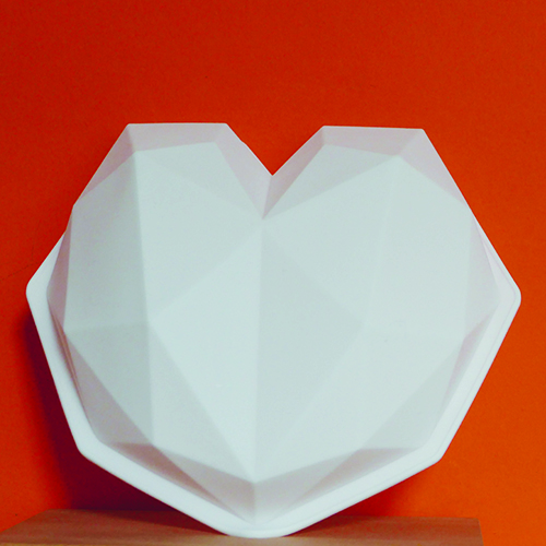 Moule Silicone Coeur 3d Gateau Assiettes Compagnie