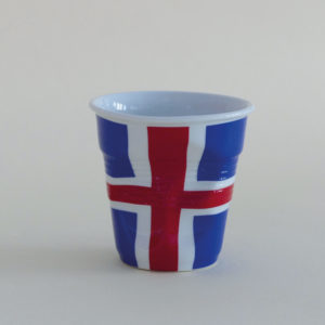 tasse cappuccino Islande de la collection flags par Revol et Assiettes et compagnie