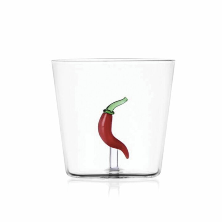 verre piment rouge, pour vos meilleures tables basques ou autre, ichendorf milano