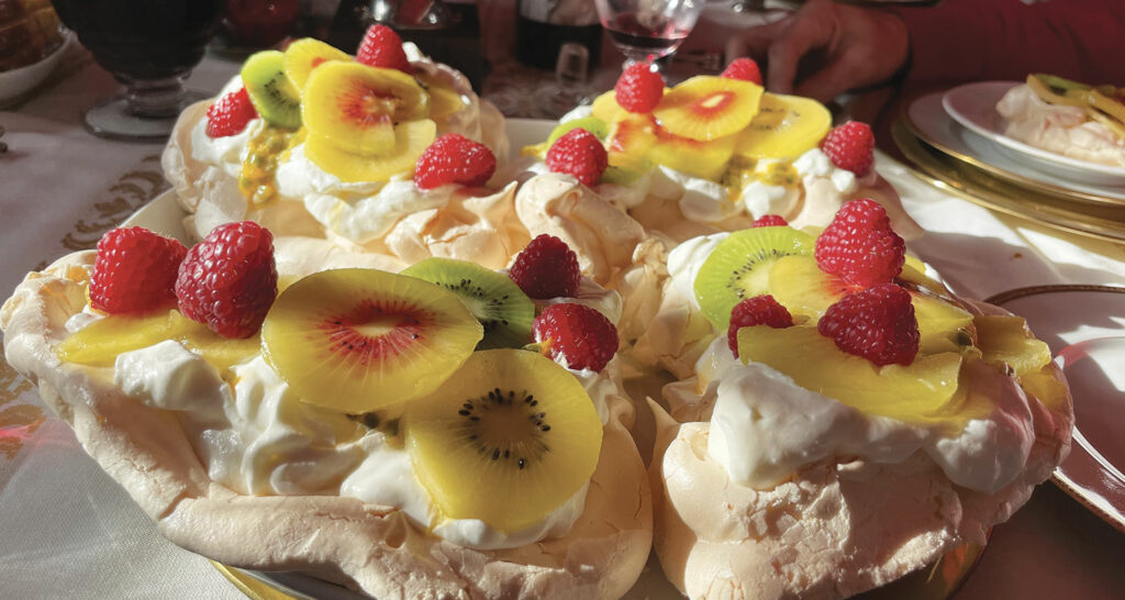 pavlova trois kiwis fait malheur