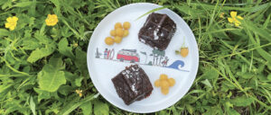 assiette dessert la plage par assiettes et compagnie