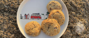 cookies sur assiette la plage par assiettes et compagnie