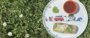assiette la plage par assiettes et cie
