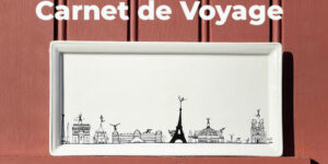 collection les carnets de voyage par assiettes et compagnie