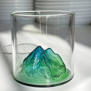 verre montagne pour les jolies tables de fetes