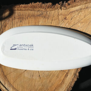 plat long les anchoix, un plat généreux de la collection antxoak par assiettes et compagnie