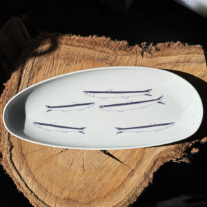 plat long les anchoix, un plat généreux de la collection antxoak par assiettes et compagnie