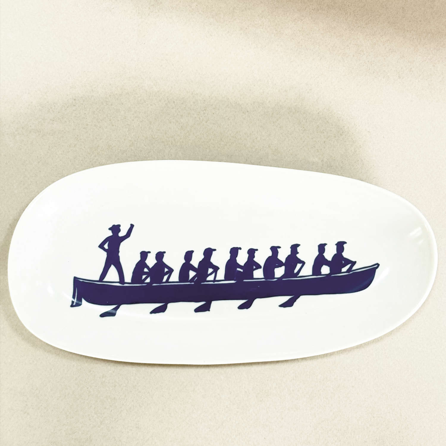 assiette longue la trainière, une merveille pour vos meilleures recettes basques ... ou autre